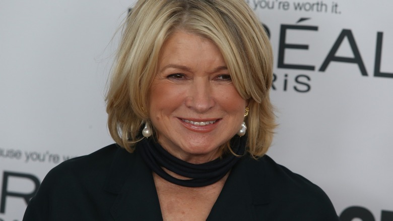 Martha Stewart smiling