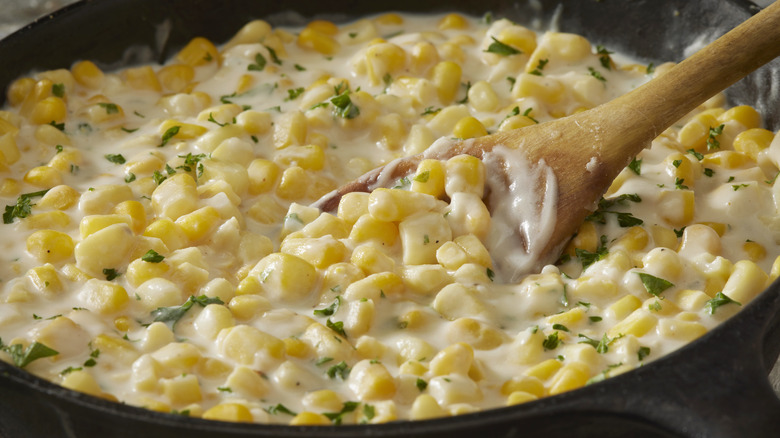 creamed corn