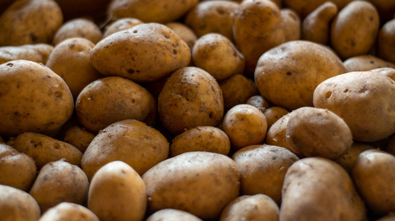 Russet potatoes