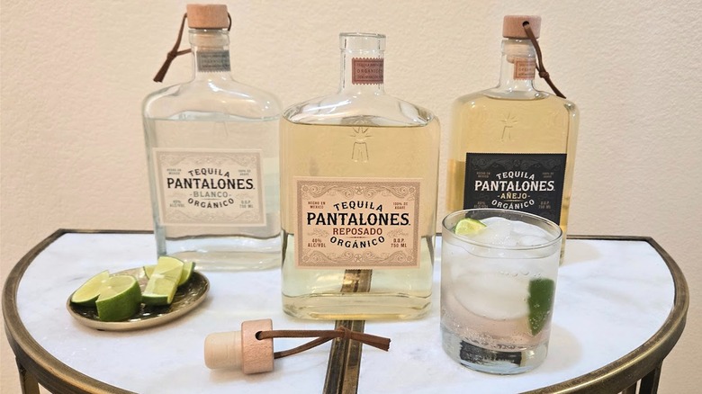 Pantalones tequila expressions with cocktail