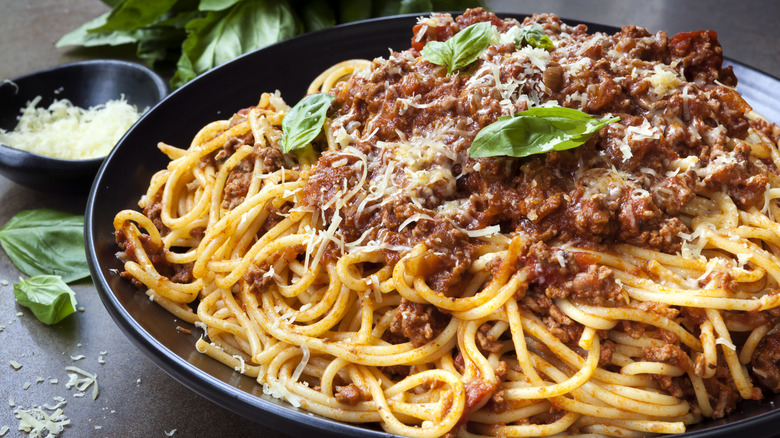 Spaghetti bolognese