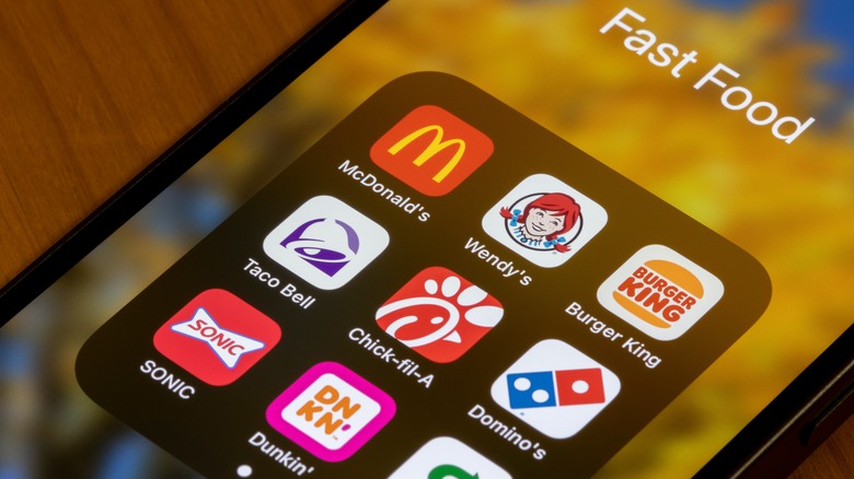 Fast food mobile apps