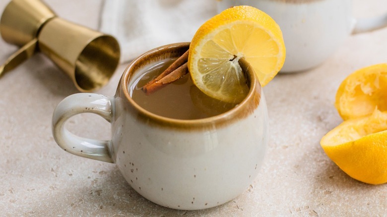 Hot toddy in mug