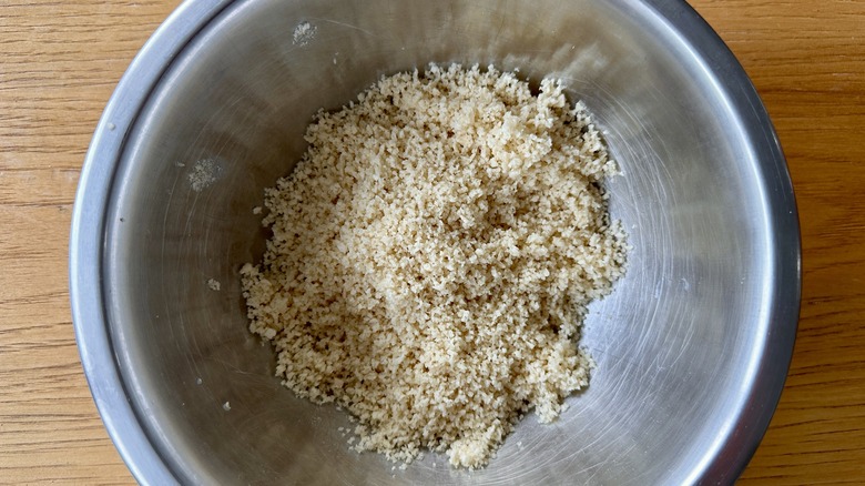 panko crumbs in bowl