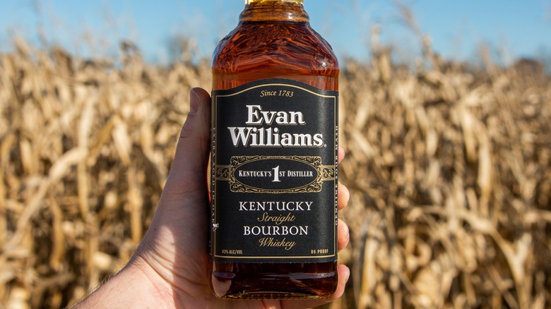 Bottle of Evan Williams