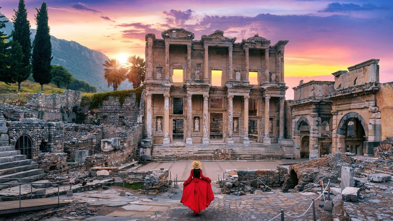 Ancient building in Izmir, Turkey