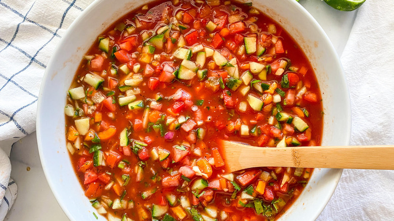 soup in a bowl 