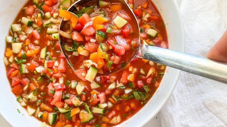 soup in spoon