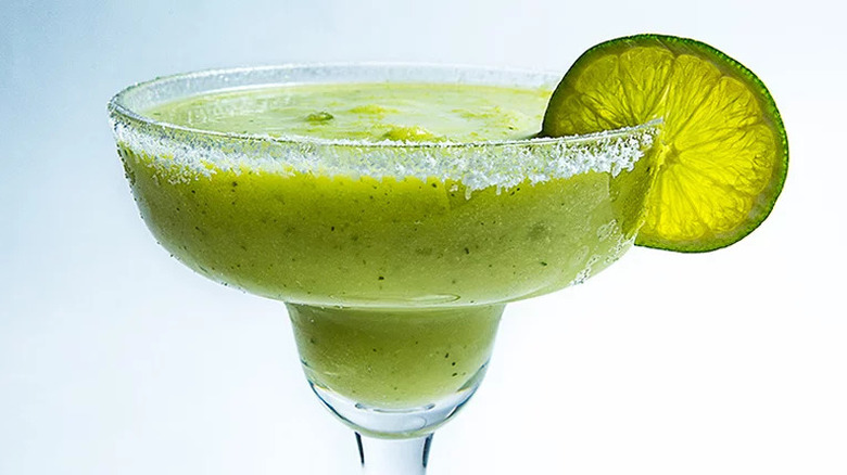 Avocado-Cilantro Frozen Margarita