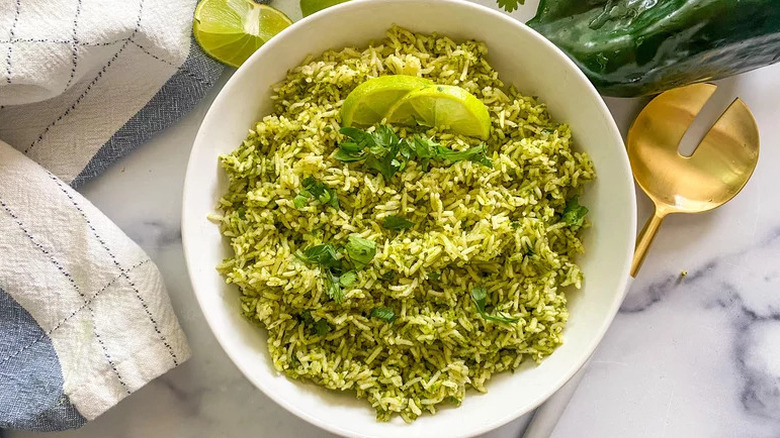 Healthy Green Rice