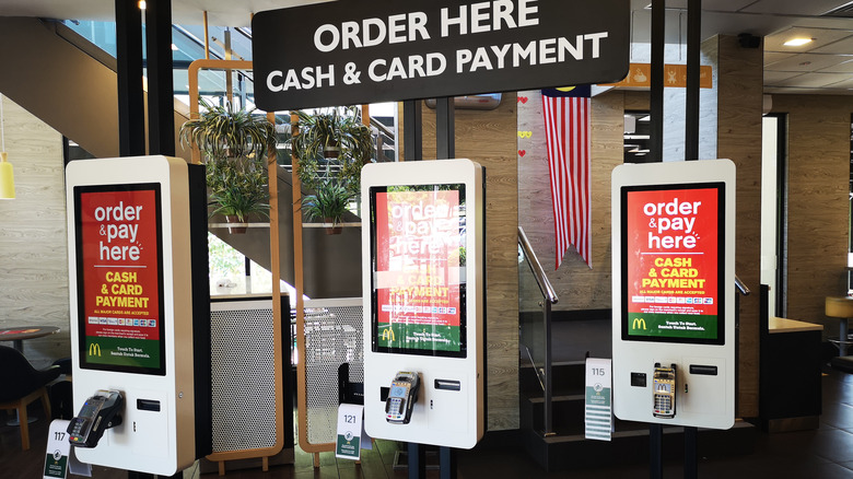 McDonald's self-service kiosks