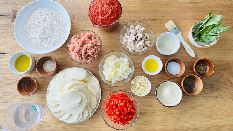 mini pizza pot pie ingredients