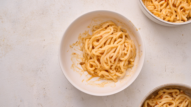 noodles in bowl