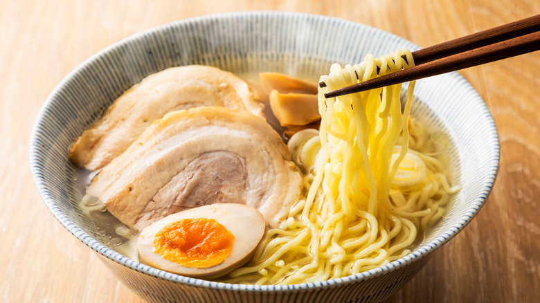 bowl of shio ramen