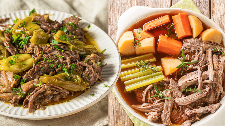 Mississippi and Georgia pot roast