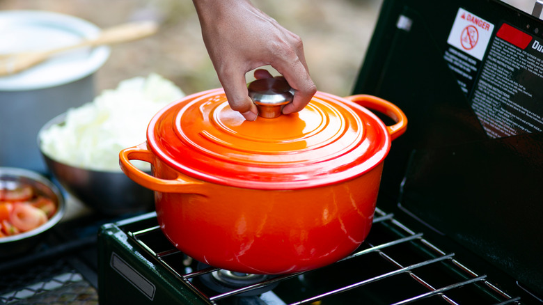 dutch oven on stove top