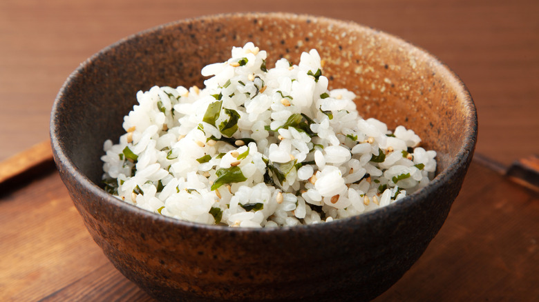 rice with furikake