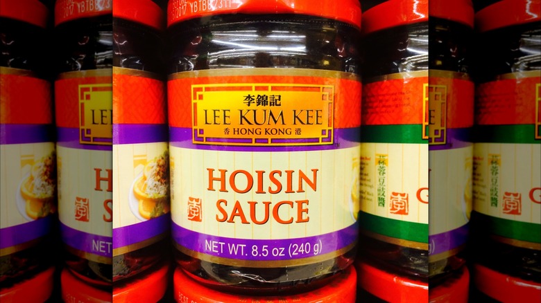 Lee Kum Kee hoisin sauce in store