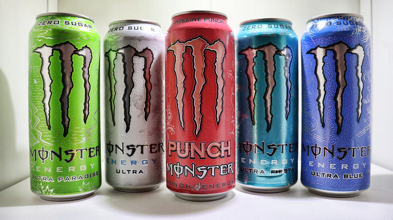 Monster energy drink variety