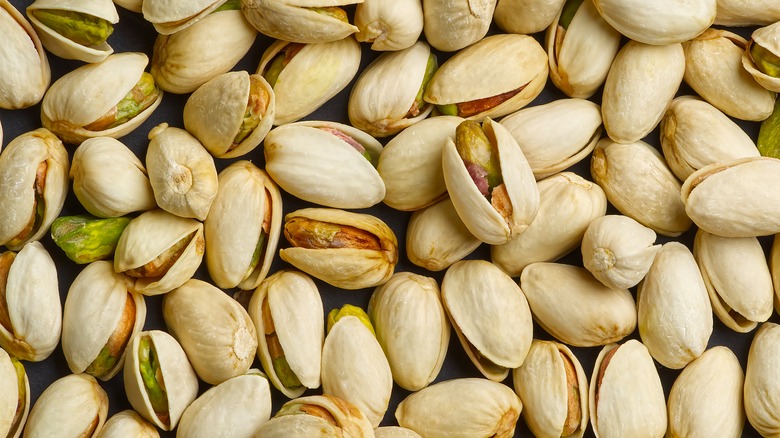 Pistachios in their shells 