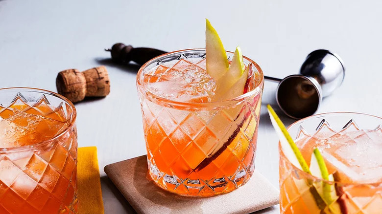 Pear Aperol Spritz Cocktail