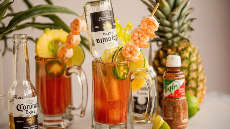 Super-Garnished Michelada