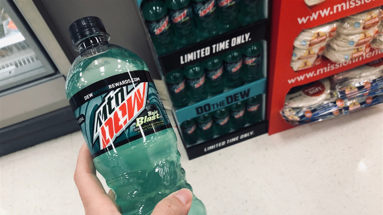 Mountain Dew Baja Blast sold in stores in 2024, not just Taco Bell