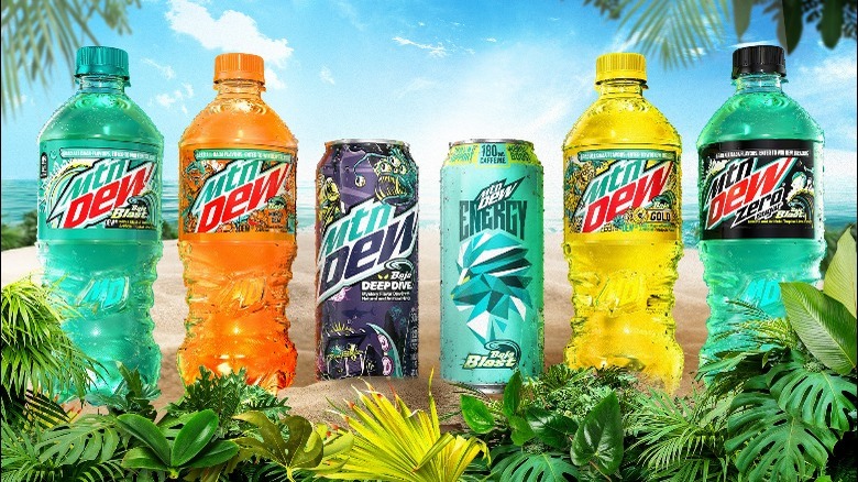 new Mtn Dew flavors