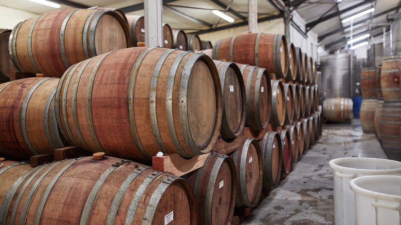 barrel aging facility