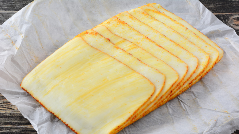 sliced muenster cheese