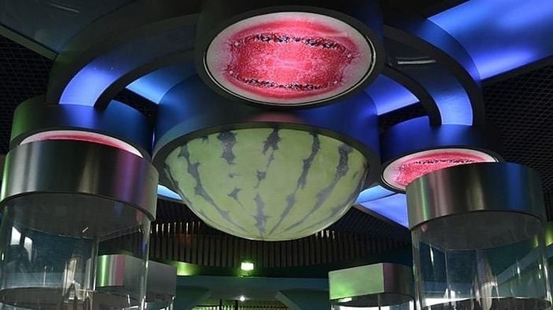 China watermelon museum interior