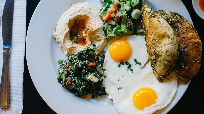 Middle Eastern Breakfast from Cafe Mogador