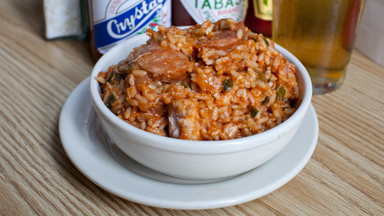 Bowl of Jerry's Jambalaya at Mother's