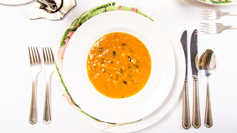 Bowl of turtle soup at Commander's Palace