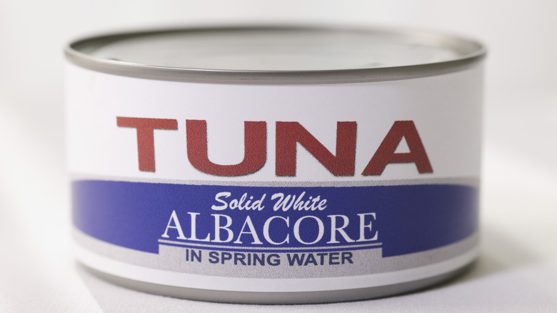 tuna can label 