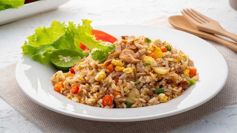 canned tuna fried rice