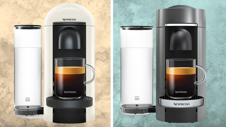 Nespresso Vertuo Plus and delux comparison