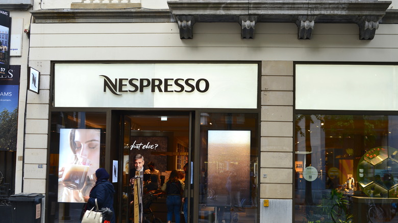 Nespresso storefront