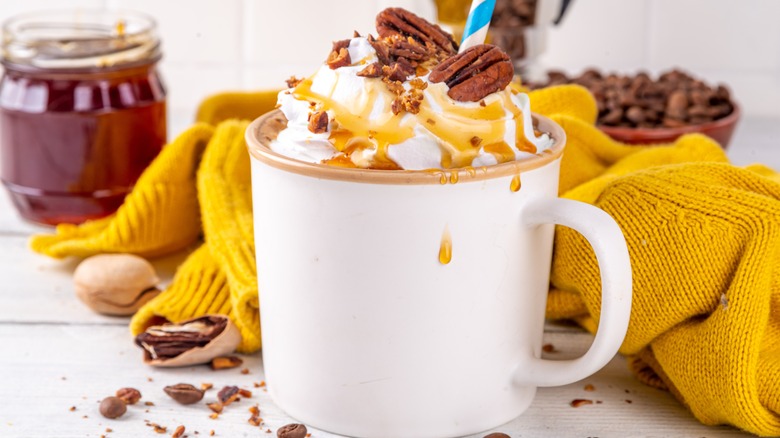 Maple pecan coffee