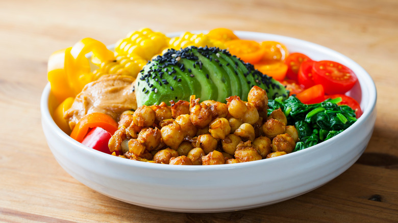 avocado grain bowl