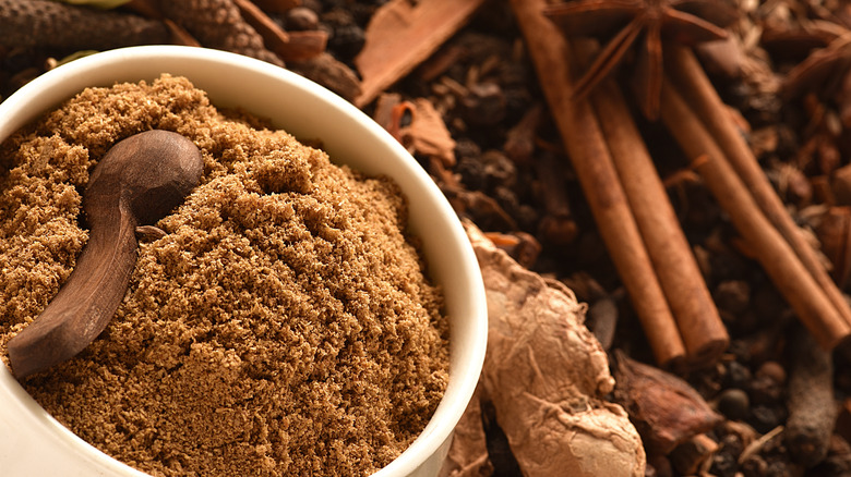 Bowl of garam masala