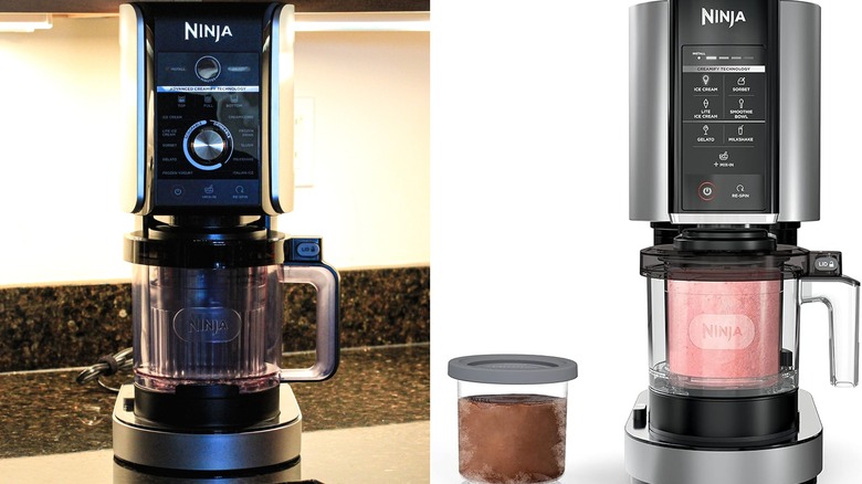 Ninja ice cream makers side-by-side