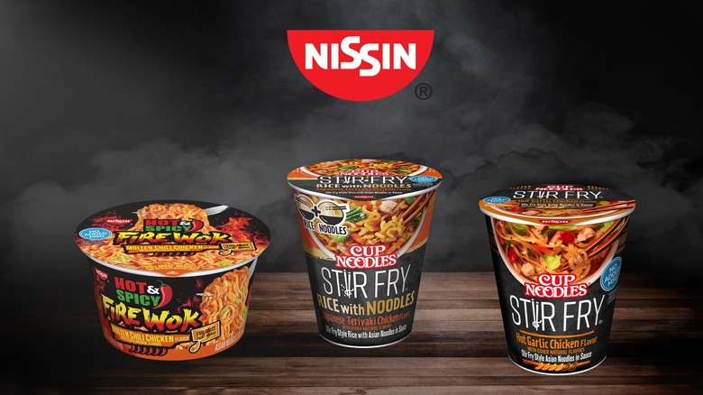 new Nissin instant noodle products