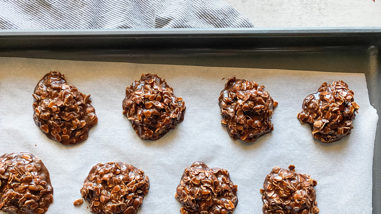 no bake chocolate oatmeal cookies