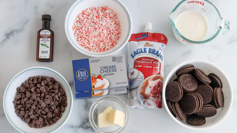 chocolate peppermint cheesecake ingredients