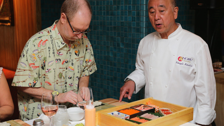 chef nobu and man 