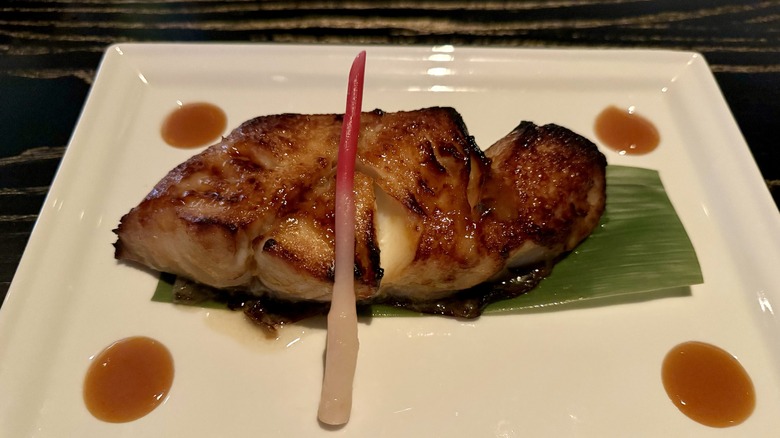 miso black cod dish at Nobu New Orleans