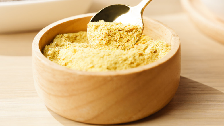 spoonful of nutritional yeast