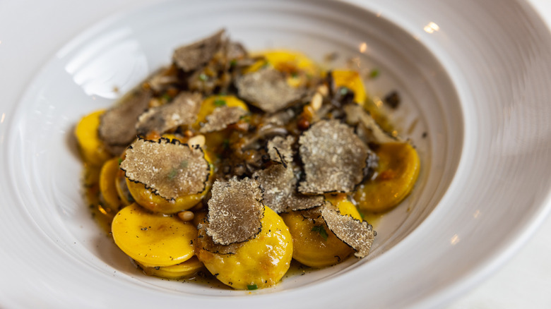 pasta with truffles at ai fiori