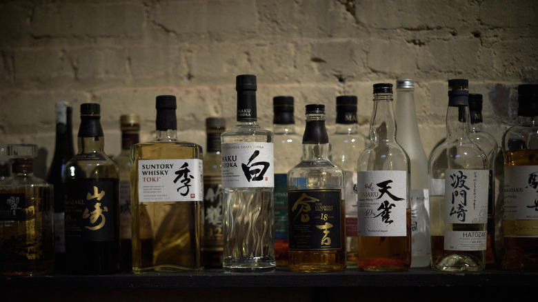 Japanese spirits at odo lounge